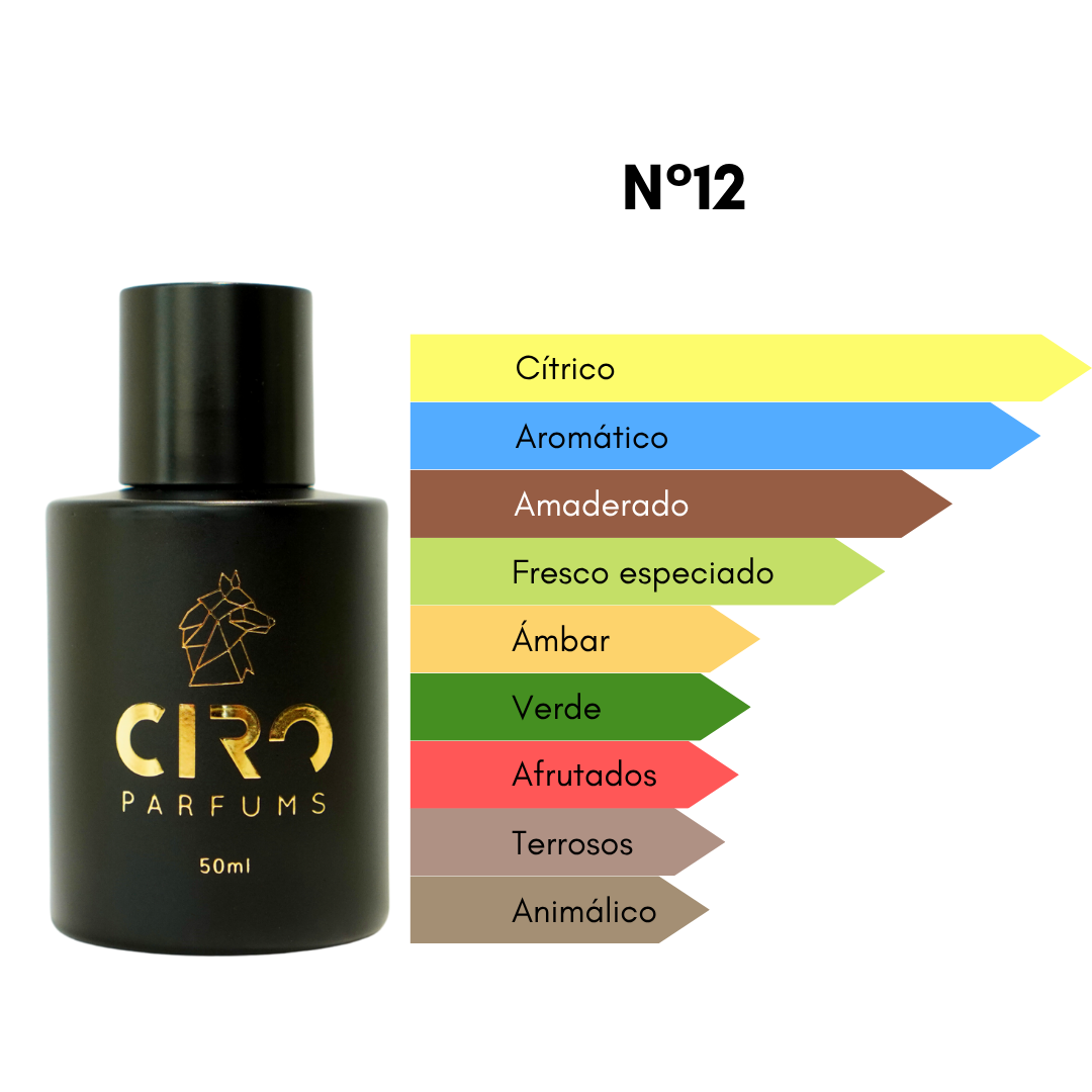 Ciro 12 - El Perfume que Hace Magia - Inspirado en Elysium - 50mL
