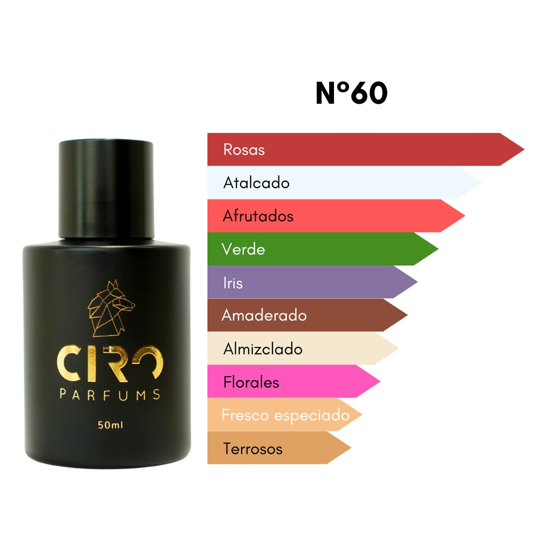 Ciro 60 – Inspirado en Rose Des V. - 50mL