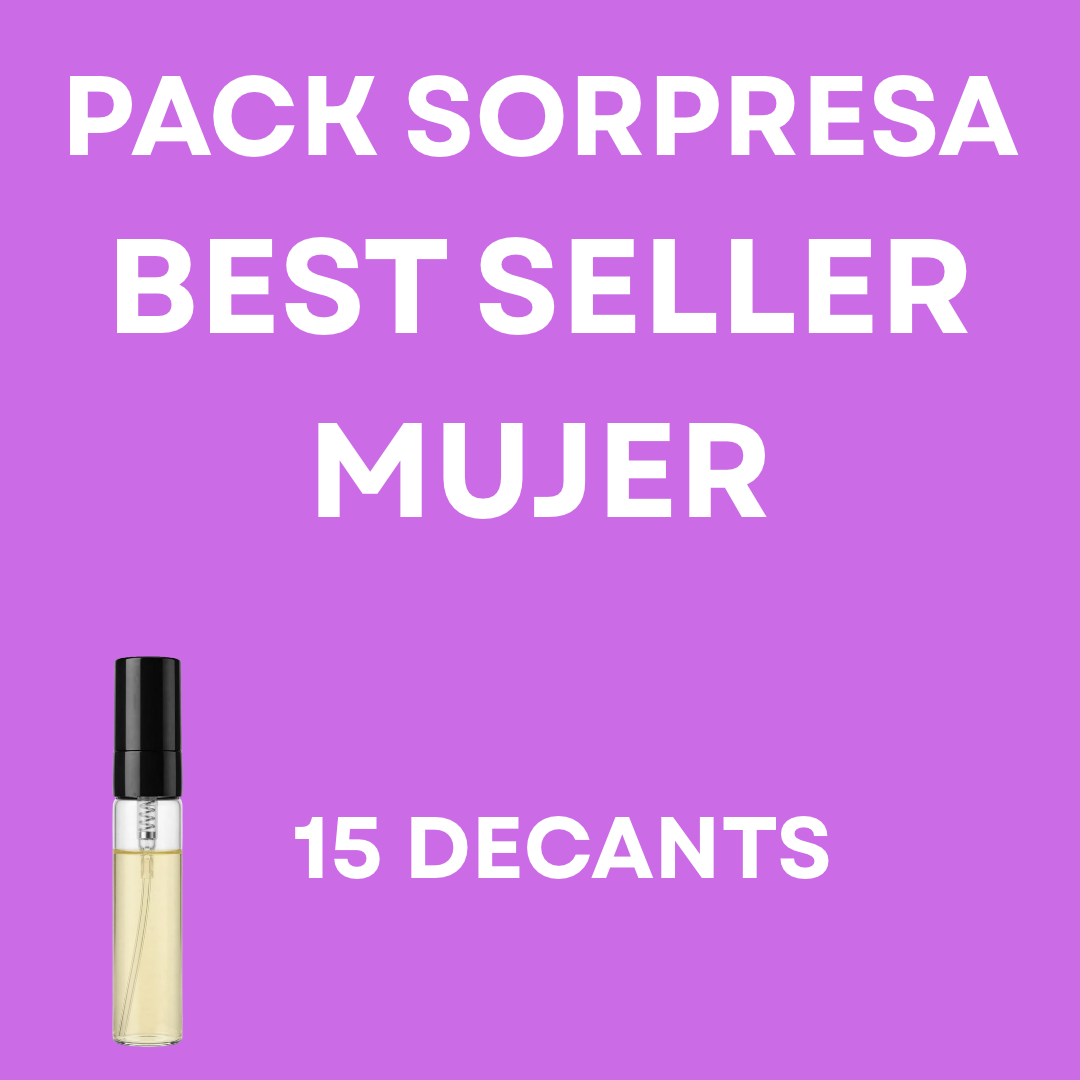 15 Perfumes - Pack Sorpresa Best Seller Mujer - Decants 5ml c/u