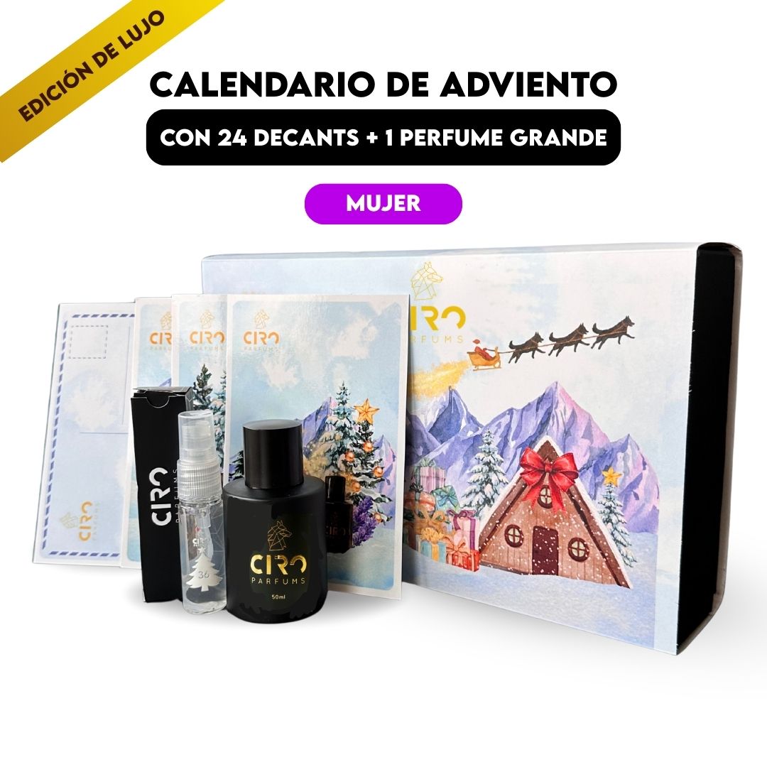 PREVENTA: Calendario de Adviento con 25 perfumes (Edición de Lujo) [MUJER] - Envíos desde el 5 de diciembre
