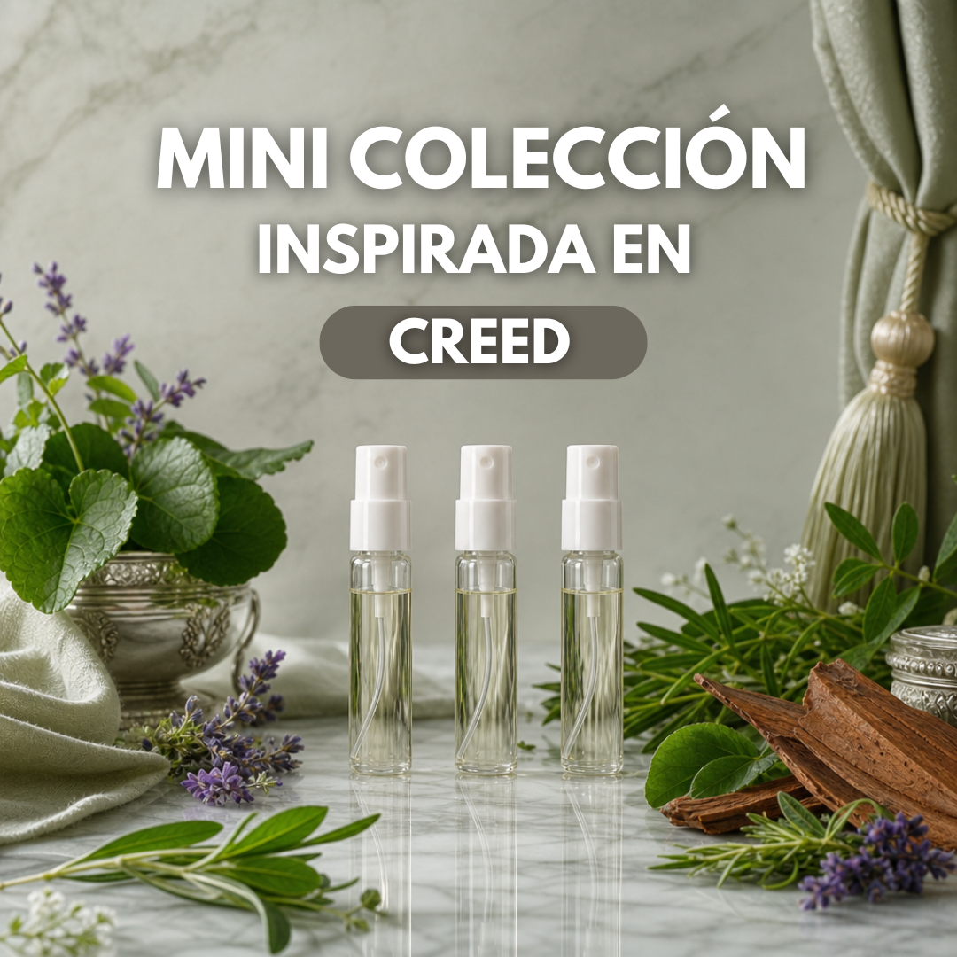 Mini Colección Inspirada en Creed (3 decants 10mL)