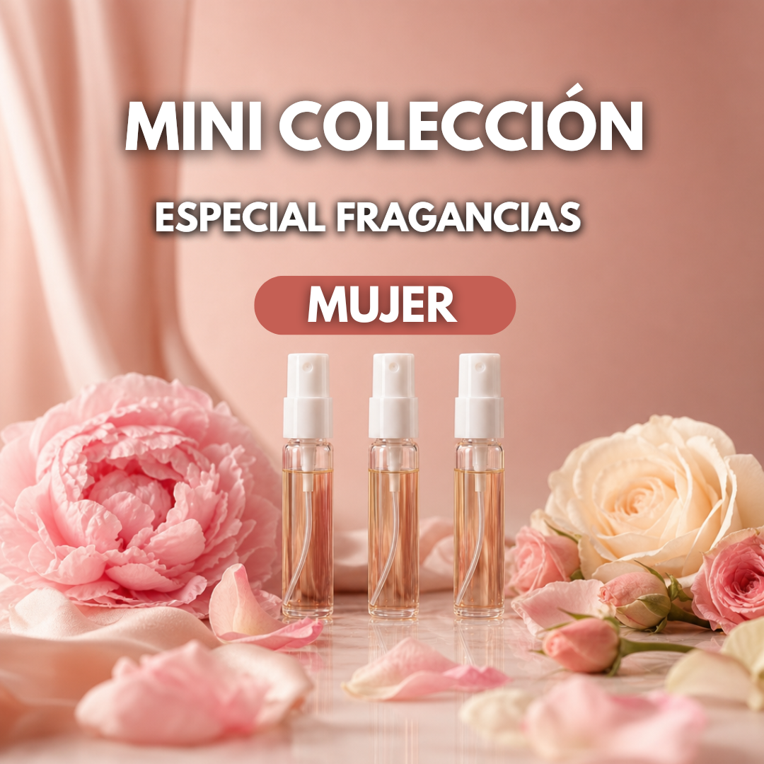 Mini Colección Fragancias Mujer (3 decants 10mL)