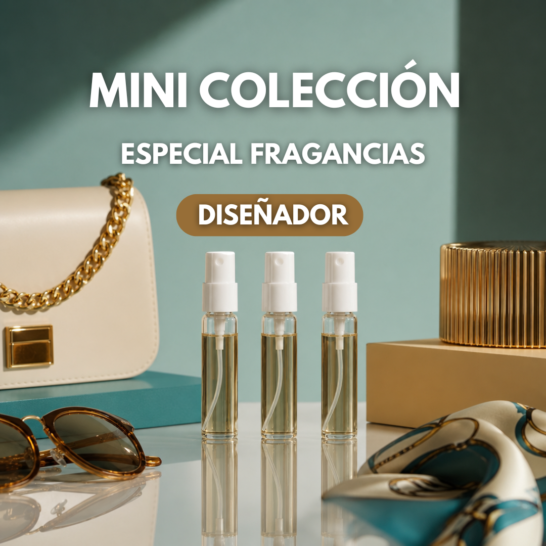 Mini Colección Fragancias Diseñador (3 decants 10mL)