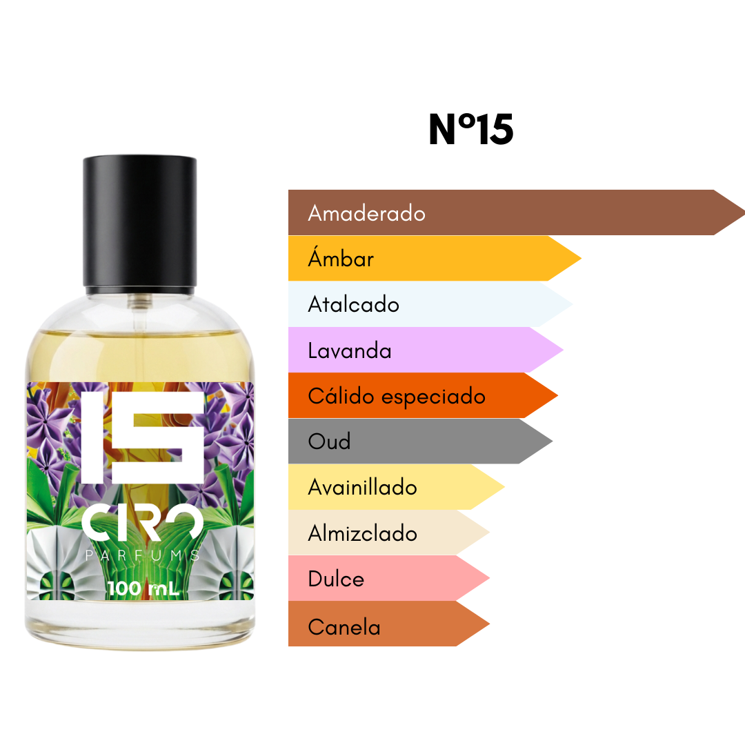 Ciro 15 - Inspirado en Alexandria II - [Amaderado Elegante] 100mL