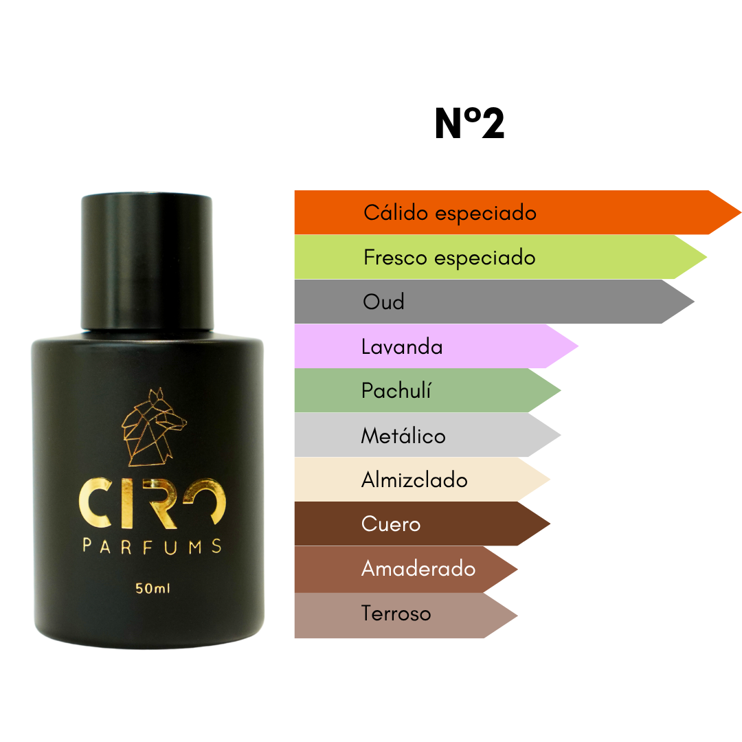 Ciro 2 - Inspirado en Oud for Greatness - [Amaderado Masculino] 50mL - [PREVENTA - ENVÍOS DESDE EL 05/09]