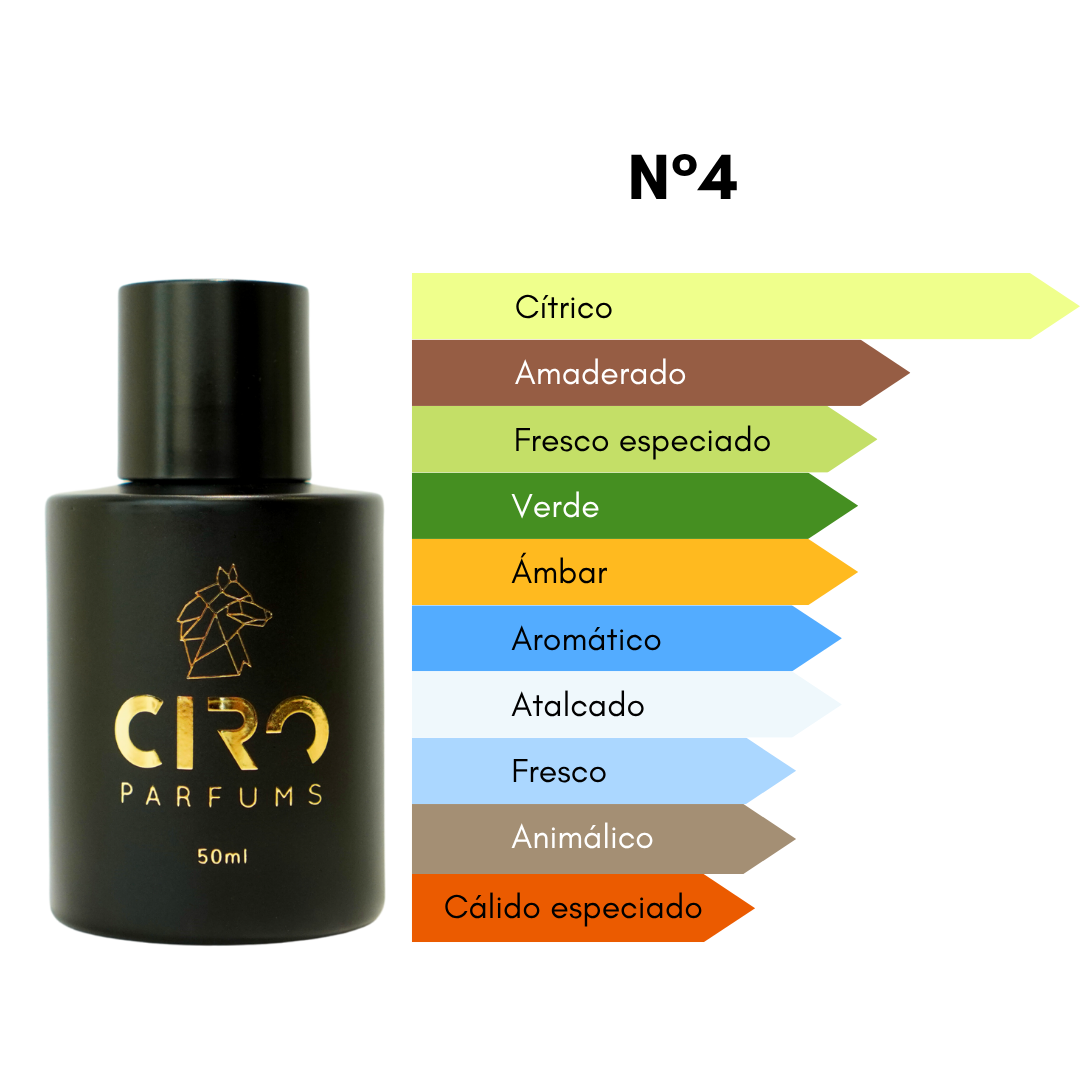 Ciro 4 - Inspirado en Erolfa - [Cítrico Amaderado] 50mL [ÚLTIMAS UNIDADES - SOLO ONLINE]