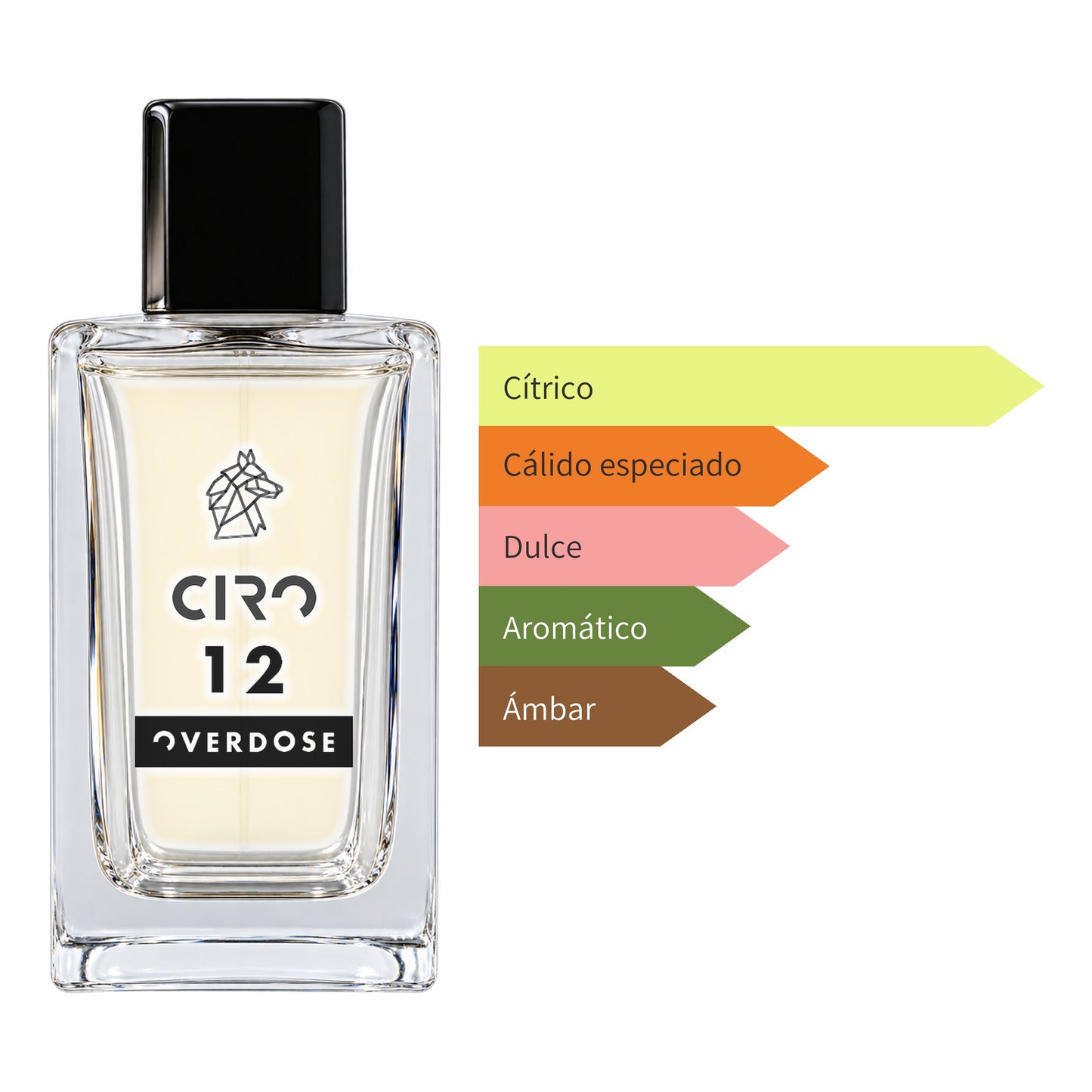 Ciro 12 Overdose - Edición Limitada - El Perfume que Hace Magia - 100mL