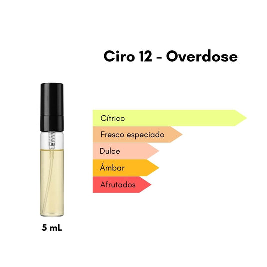 Ciro 12 Overdose - Edición Limitada - El Perfume que Hace Magia - 5 mL