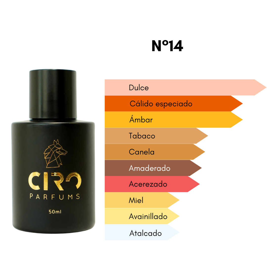 Ciro 14 - Inspirado en Amber 23 - [Dulce Ámbar] 50mL [ÚLTIMAS UNIDADES - SOLO ONLINE]