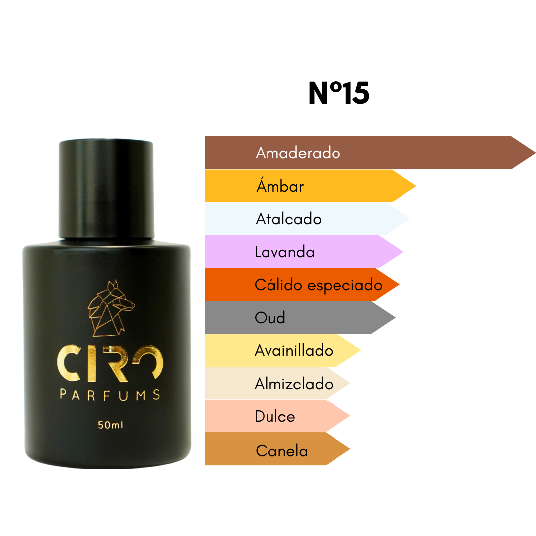 Ciro 15 - Inspirado en Alexandria II - [Amaderado Elegante] 50mL