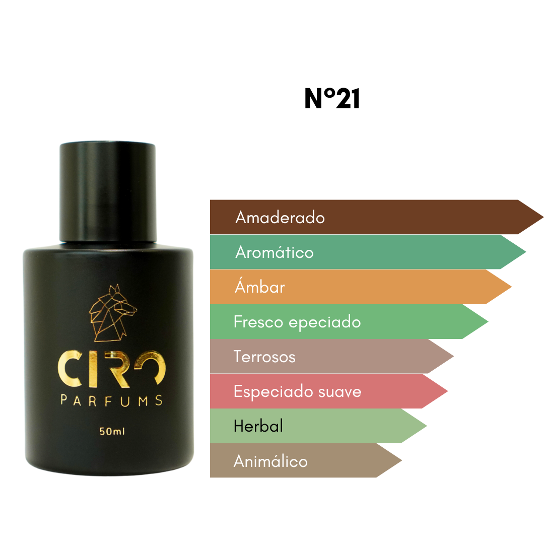 Ciro 21 - Inspirado en Aires del Desierto - [Especiado] 50mL [ÚLTIMAS UNIDADES - SOLO ONLINE]