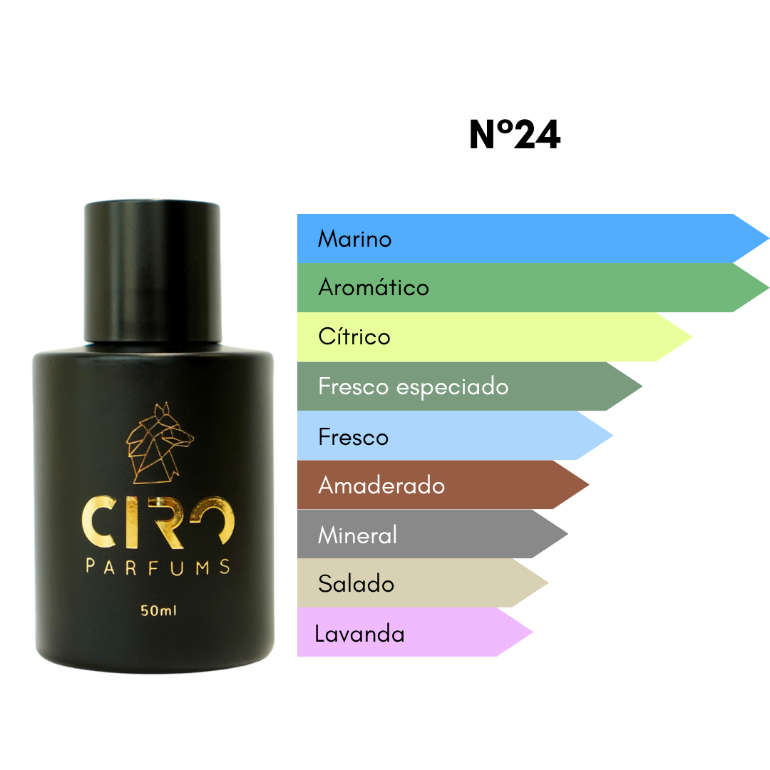 Ciro 24 - Inspirado en Profondo - [Fresco y Marino] 50mL
