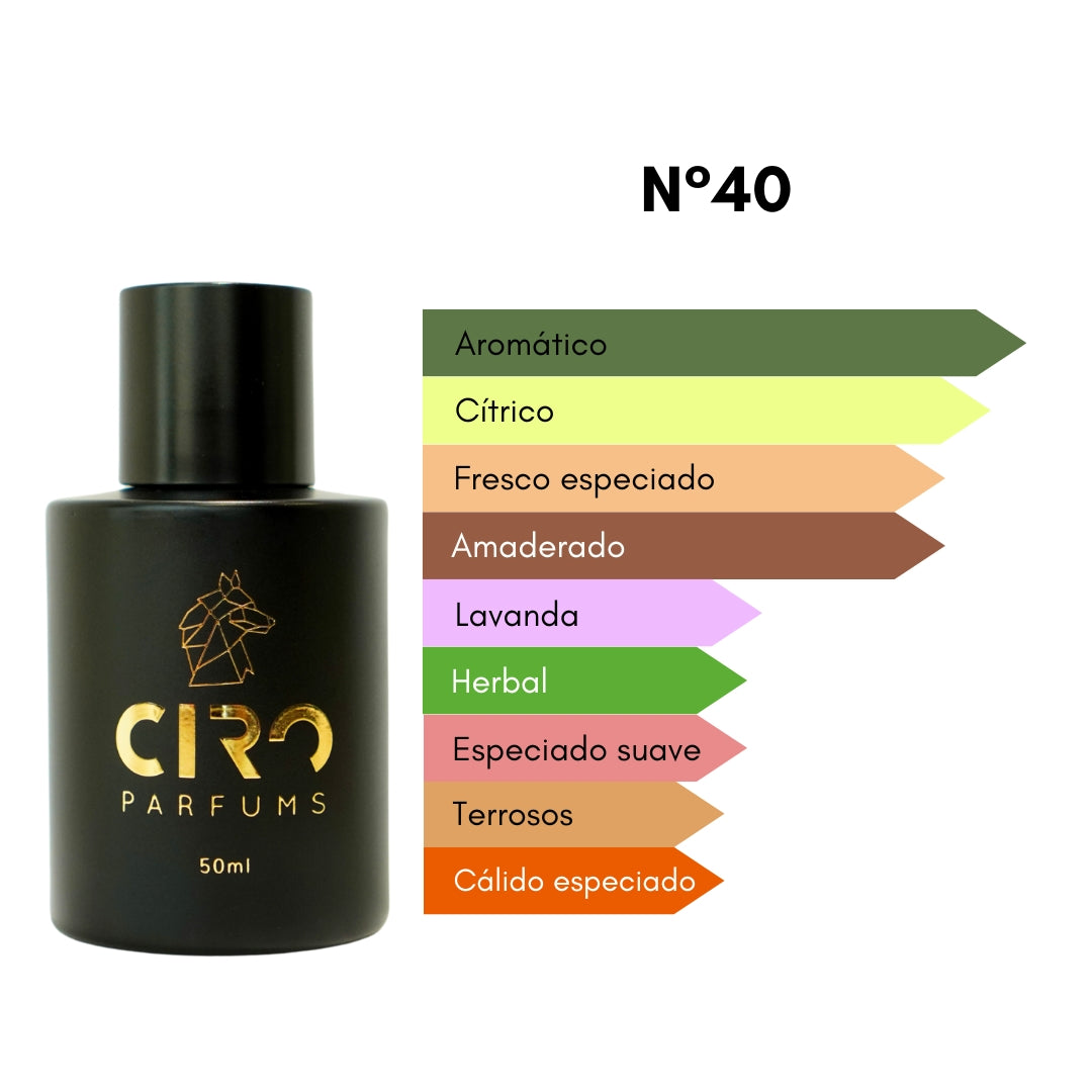 Ciro 40 - Inspirado en Viking Cologne - 50mL