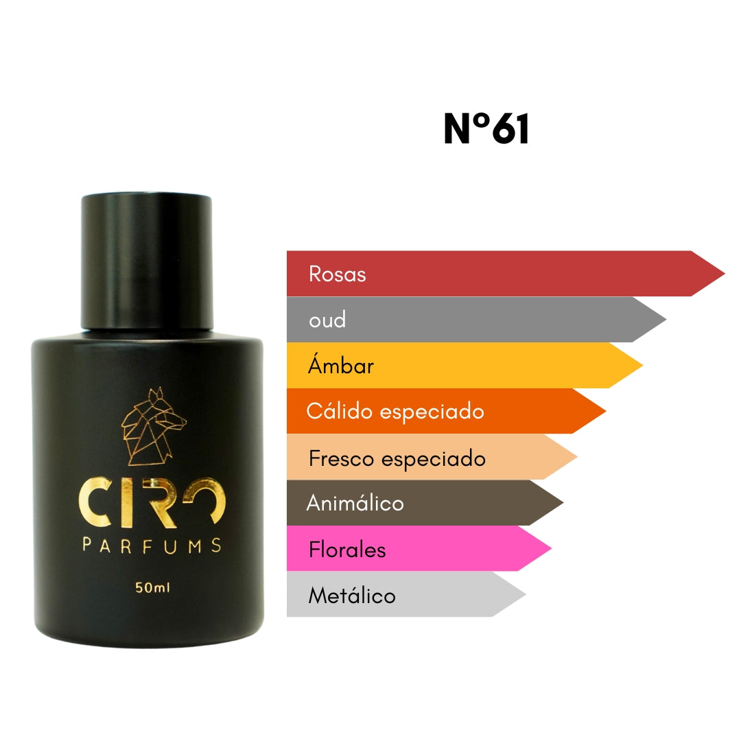 Ciro 61 – Inspirado en L. S. Roses - 50mL
