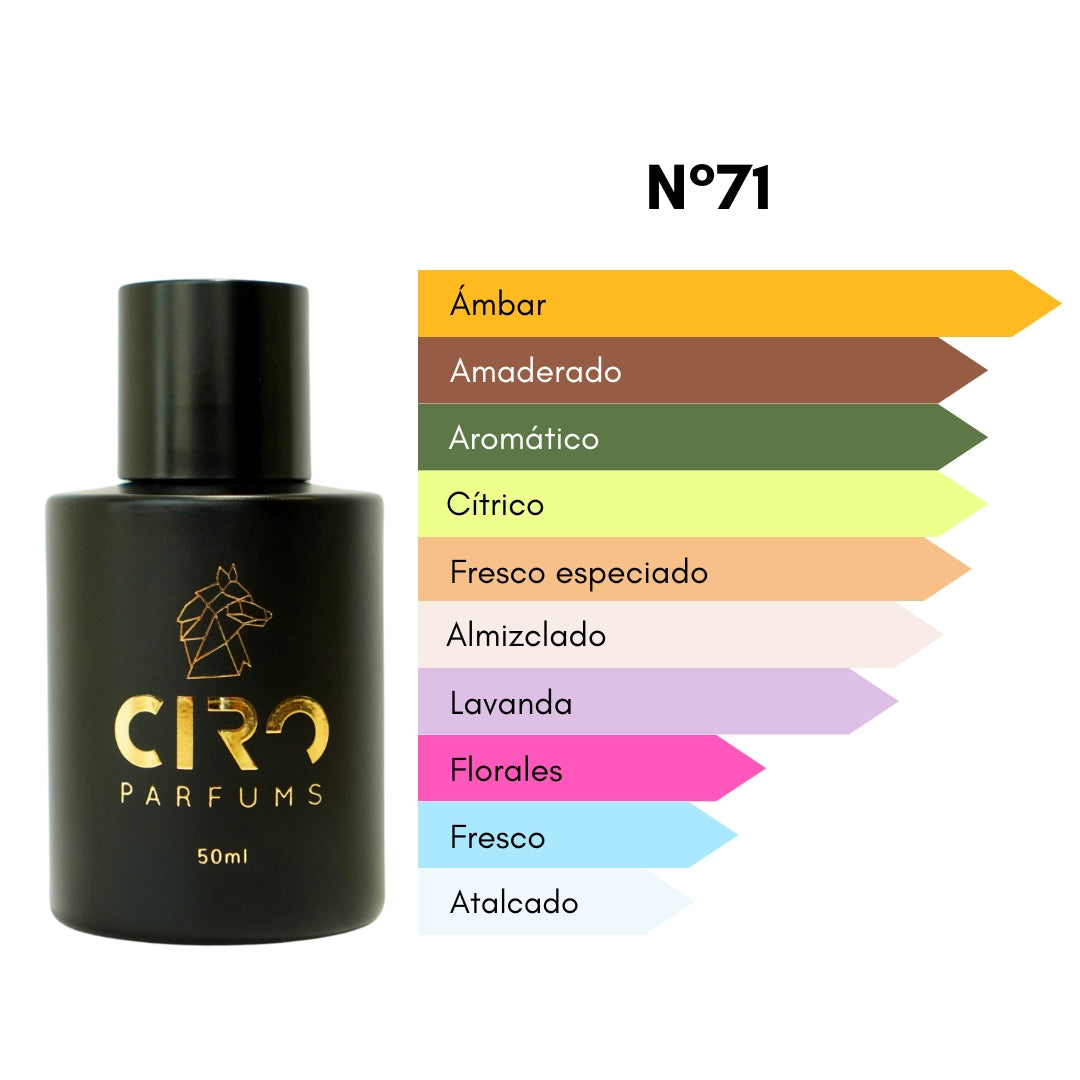 Ciro 71 - Inspirado en Percival - 50mL