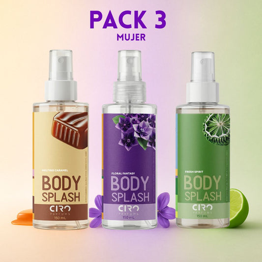 Pack 3 Body Splash [MUJER]