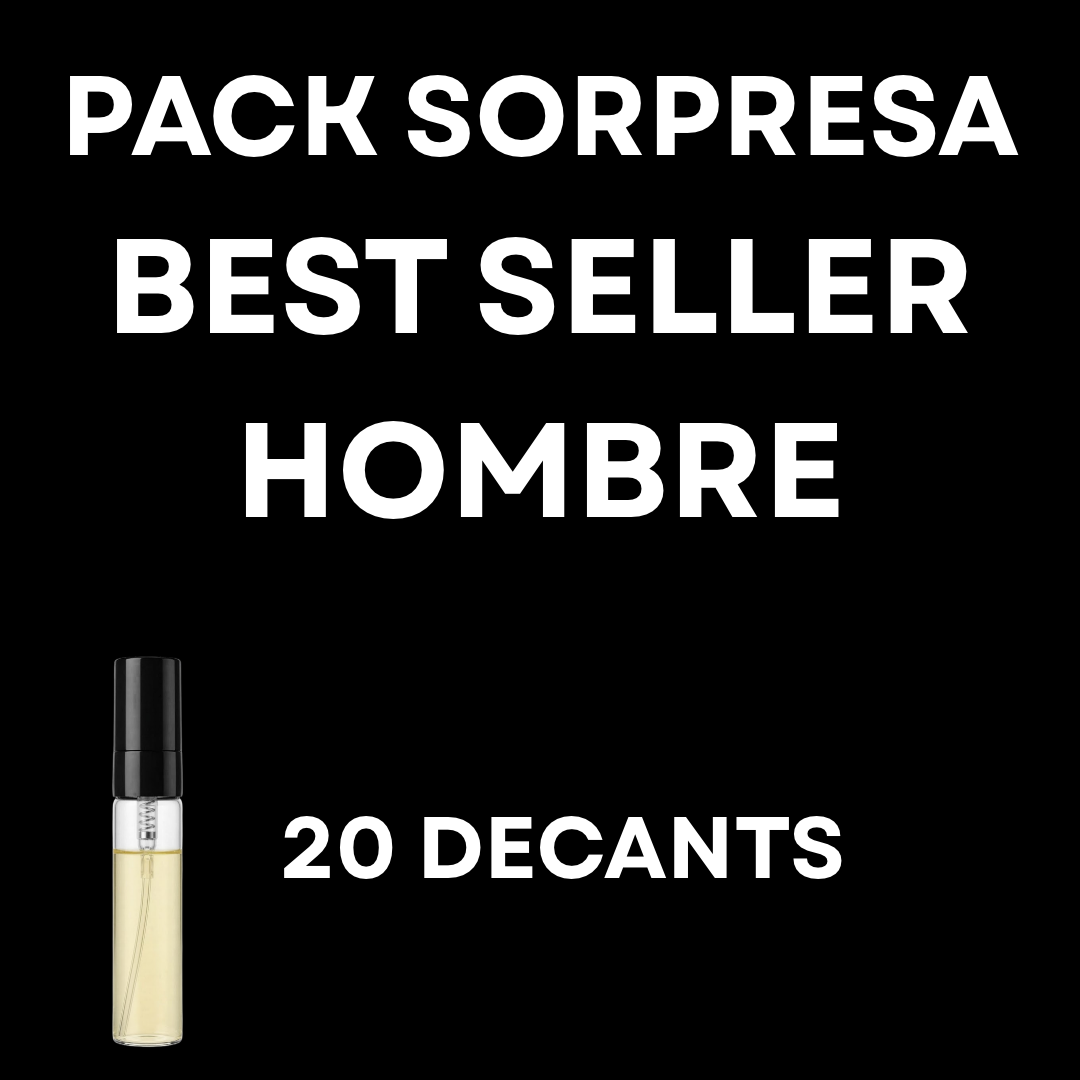 20 Perfumes - Pack Sorpresa Best Seller Hombres - Decants 5ml c/u