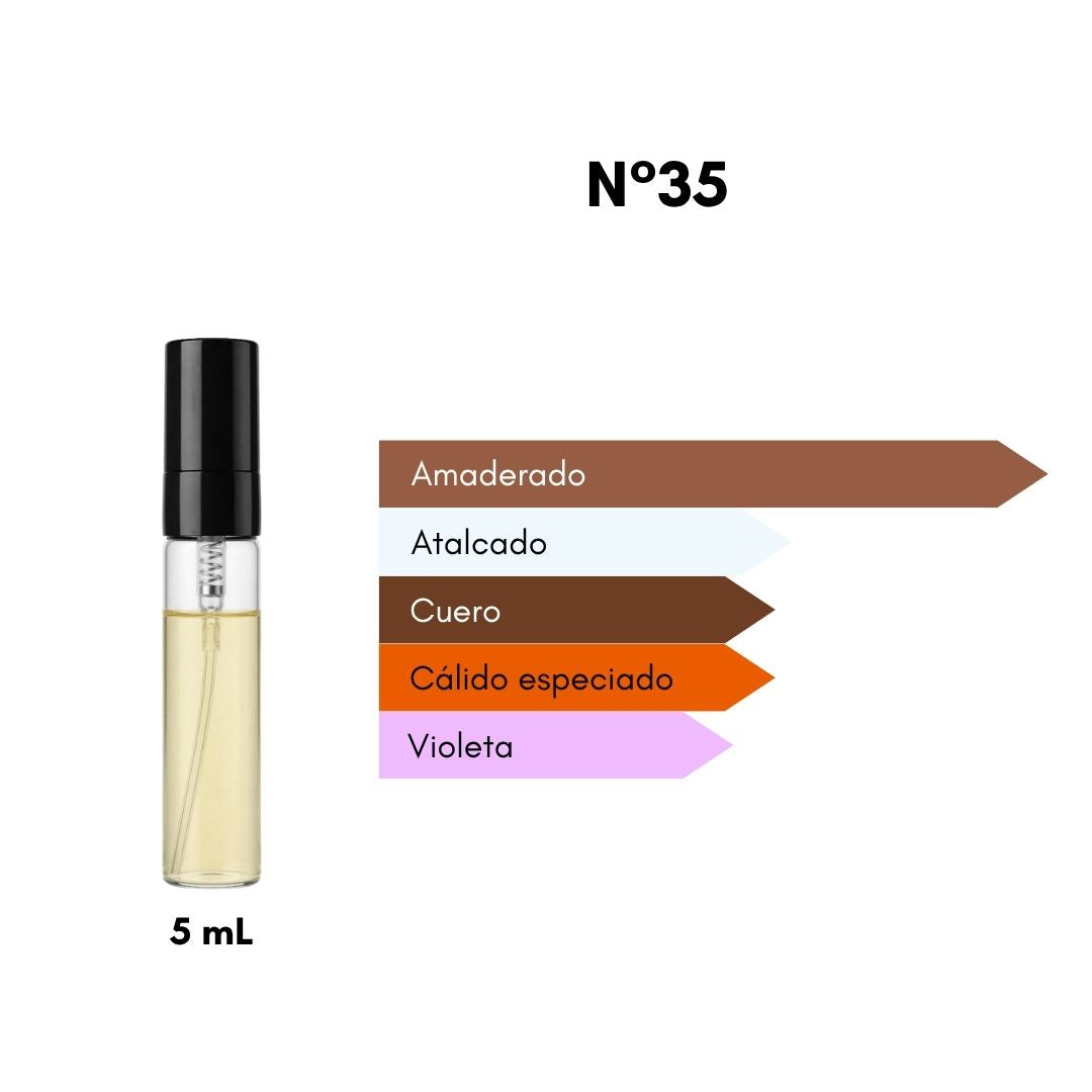 Ciro 35 - Inspirado en Santal 33 - [Amaderado Cítrico]- 5 mL