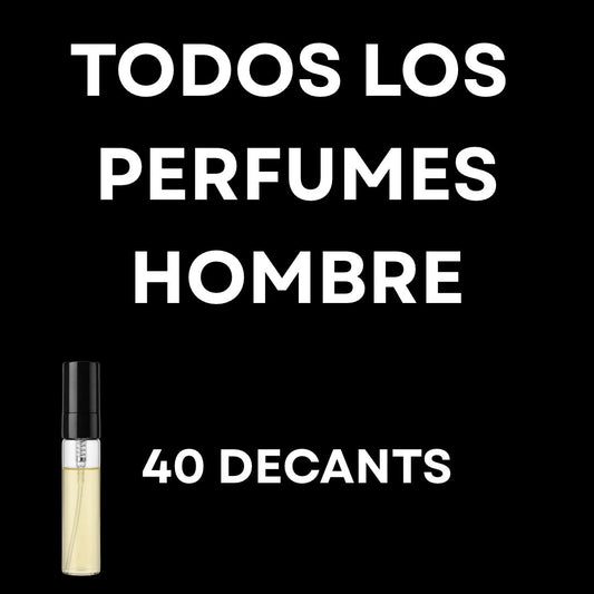 TODOS los decants - Hombre (40 Perfumes) - Envío GRATIS