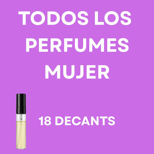 TODOS los decants - Mujer (18 Perfumes) - Envío GRATIS