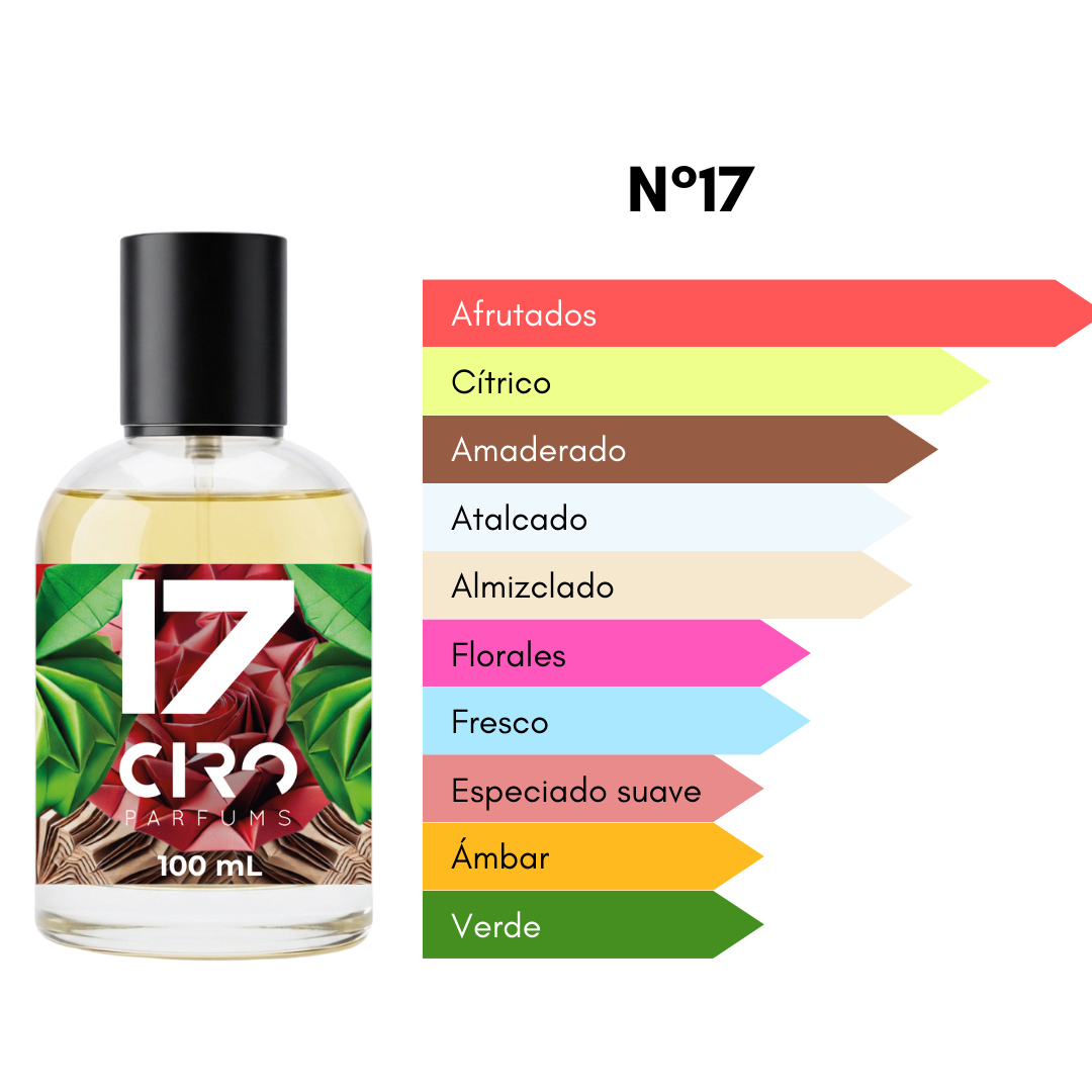 Ciro 17 - Inspirado en Aventus [MUJER] - [Afrutado] 100mL