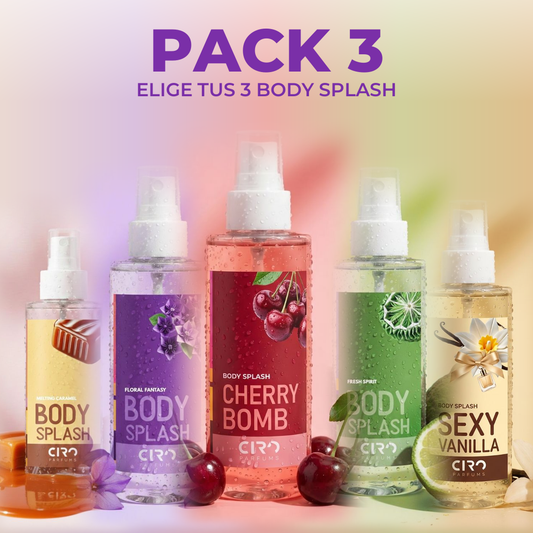 Pack 3 Body Splash [MUJER]