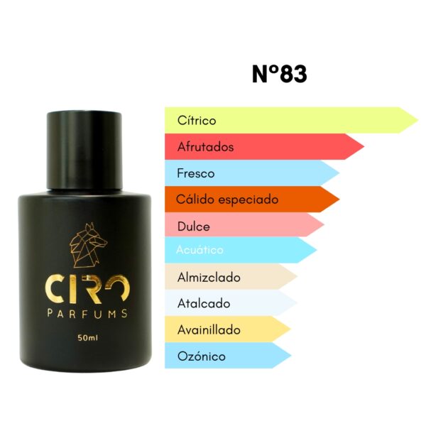 Ciro 83 – Inspirado en Erba Gold - 50mL - Imagen 2