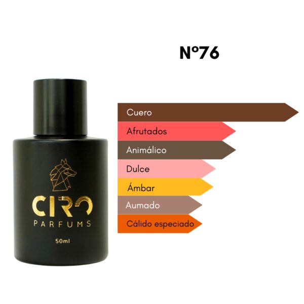 Ciro 76 – Inspirado en Tuscan Leather - 50mL - Imagen 2